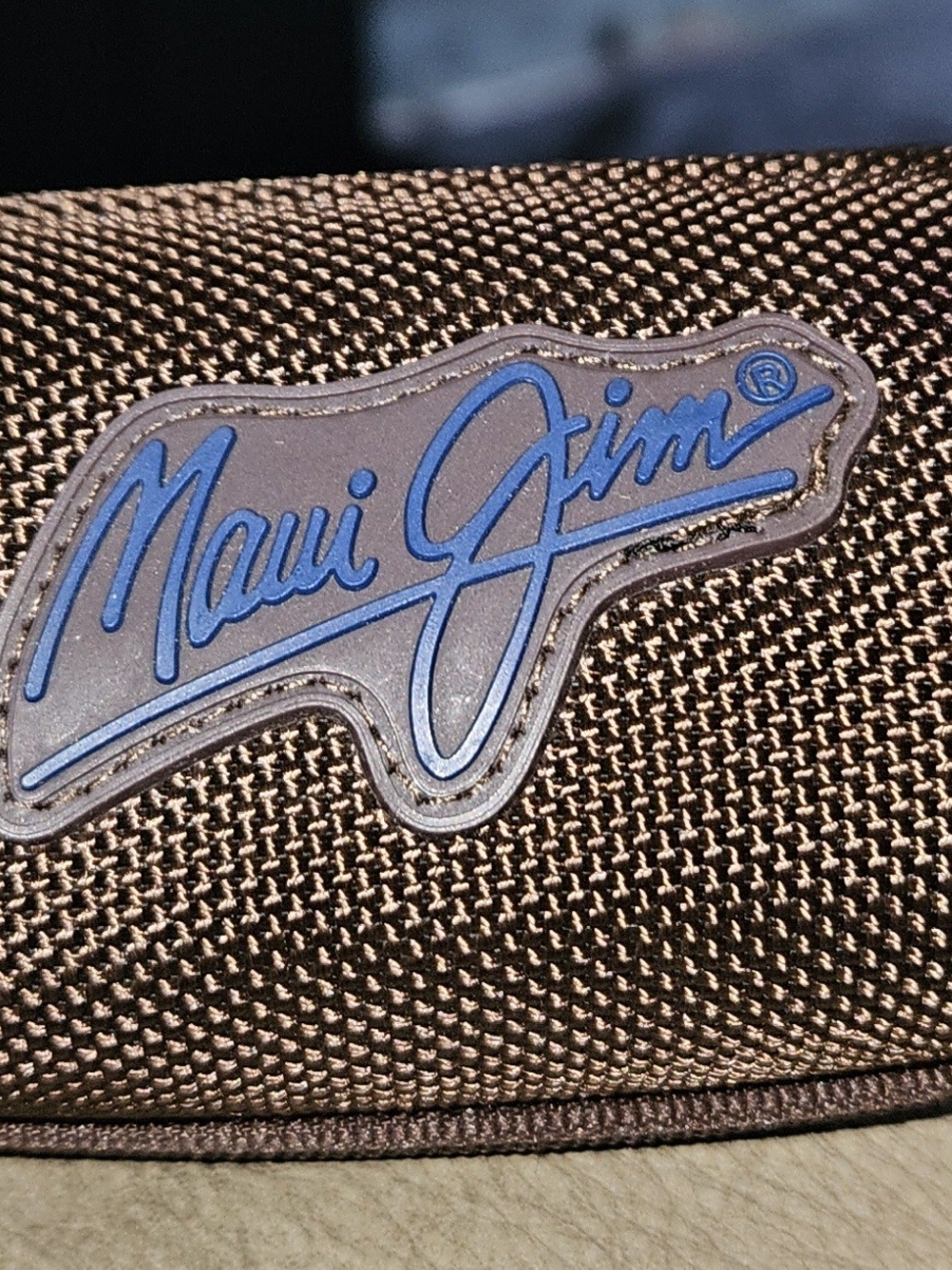 Maui Jim Brown Sunglass Case